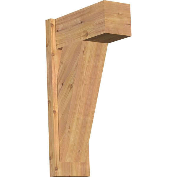 Ekena Millwork Traditional Block Smooth Outlooker, Western Red Cedar, 7 1/2"W x 16"D x 28"H OUT08X16X28TRA05SWR - main